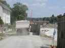 Staubentwicklung durch LKW